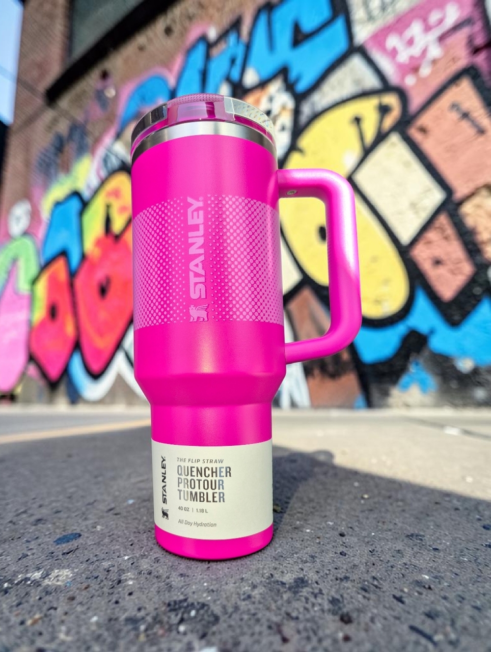 STANLEY Quencher® ProTour Flip Straw Tumbler In Violet Blossom Fade 40oz.